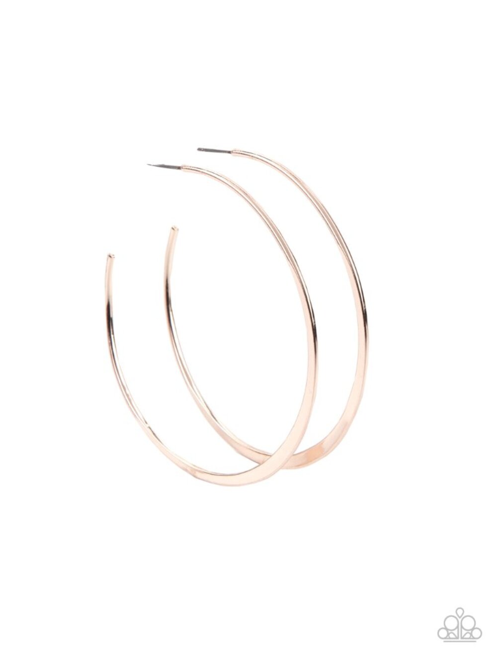Paparazzi Rose Gold Hoop Earrings (EH010)
